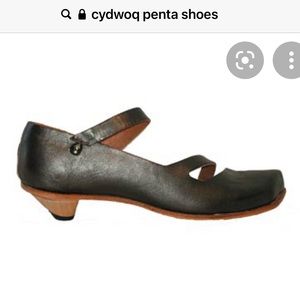 Cydwoq Penta Handmade Grey Pewter Shoes 36.5 6.5
